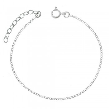 Tobillera Roló Plata de Ley | Karissma