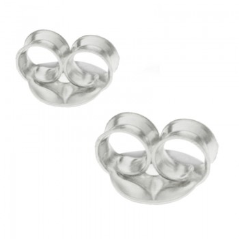 Abalorio mariposa para pendientes en Plata de Ley 925