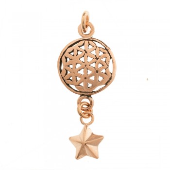 Amuleto doble Flor de la Vida & Estrella Plata | Karissma 2