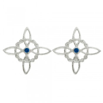 Pendientes Nudo de Bruja Plata de Ley - Karissma 2