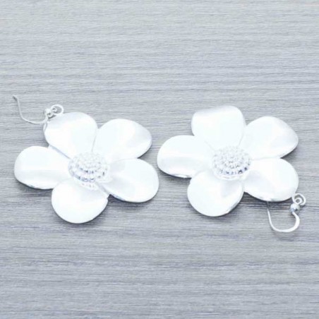 Pendientes flor Plata de Ley 925