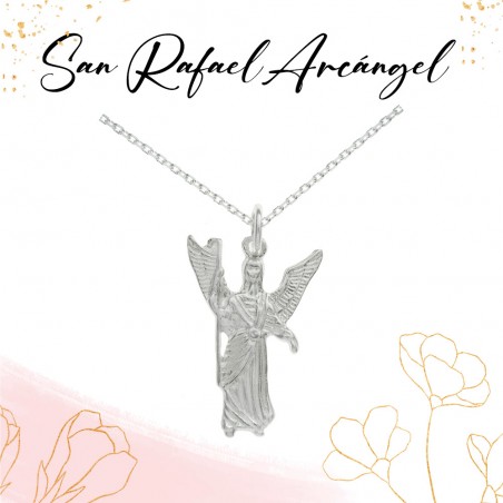 Medalla Arcángel San Rafael Plata de Ley | Karissma