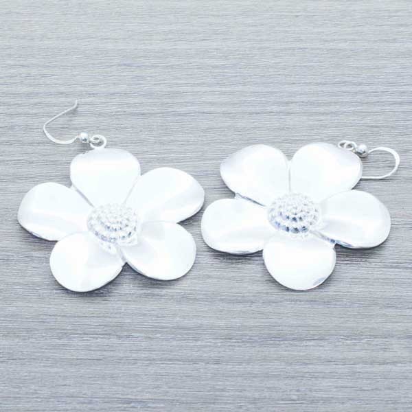Pendientes flor Plata de Ley 925
