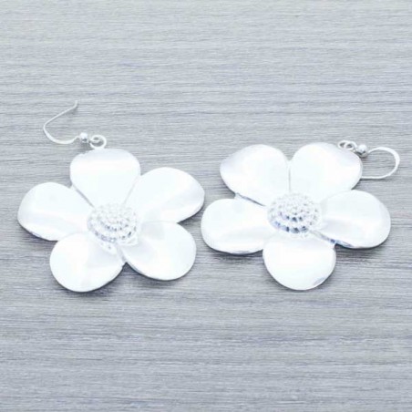 Pendientes flor Plata de Ley 925