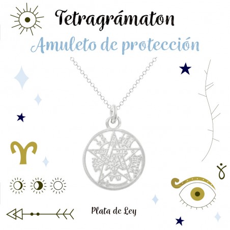 Colgante tetragrámaton Plata de Ley | Karissma
