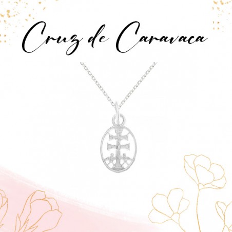 Medalla cruz de Caravaca Plata de Ley | Karissma
