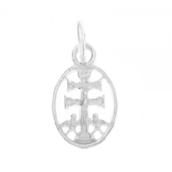 Medalla cruz de Caravaca Plata de Ley | Karissma