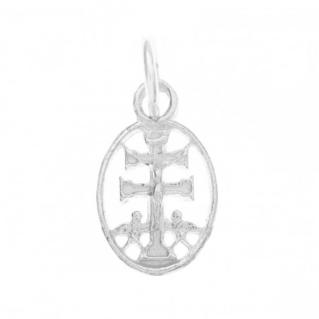 Medalla cruz de Caravaca Plata de Ley | Karissma