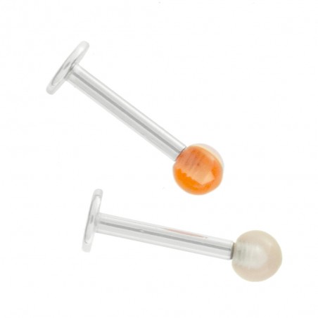 10 Piercing barra de acero y bola