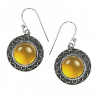 Pendientes girasol piedra Plata de Ley 925 - Karissma 2