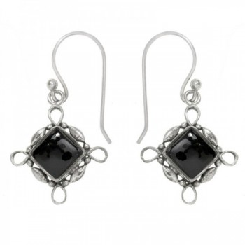 Pendientes largos vintage Plata de Ley 925 2