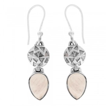 Pendientes gota de piedra invertida Plata 1ª Ley 925 - Karissma 2