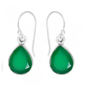 Pendientes gota de piedra natural Plata de Ley  - Karissma 2