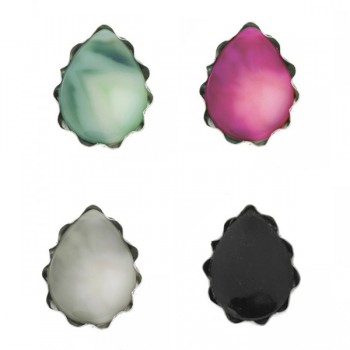 Pendientes gota ágata Plata de Ley - Karissma