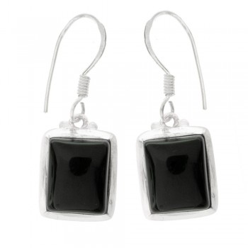 Pendientes rectángulo ónix o labradorita Plata de Ley - Karissma 2