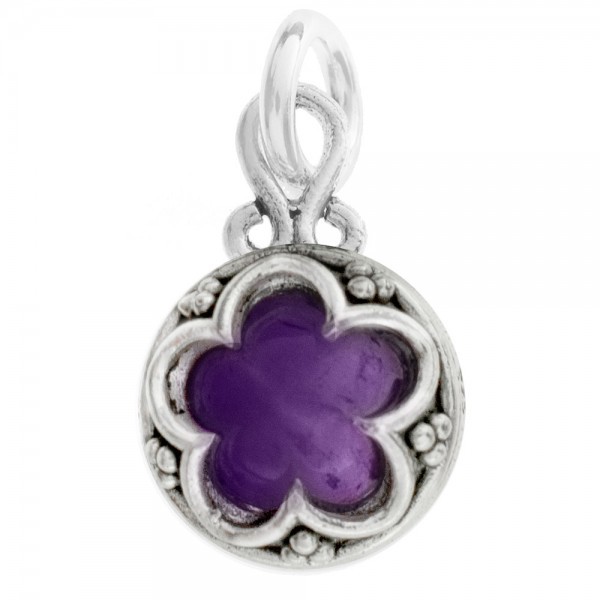 Colgante Gotland amatista Plata de Ley | Karissma