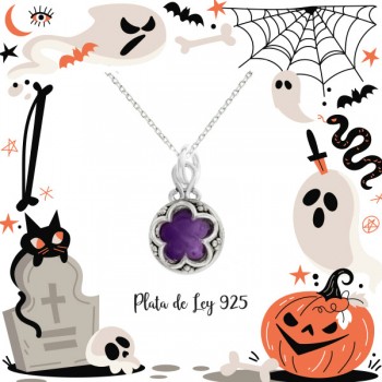 Colgante Gotland amatista Plata de Ley | Karissma