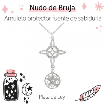 Collar doble amuleto Plata de Ley - Karissma