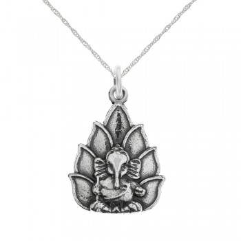 Collar Ganesha Plata de Ley - Karissma 2