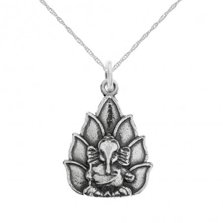 Collar Ganesha Plata de Ley - Karissma