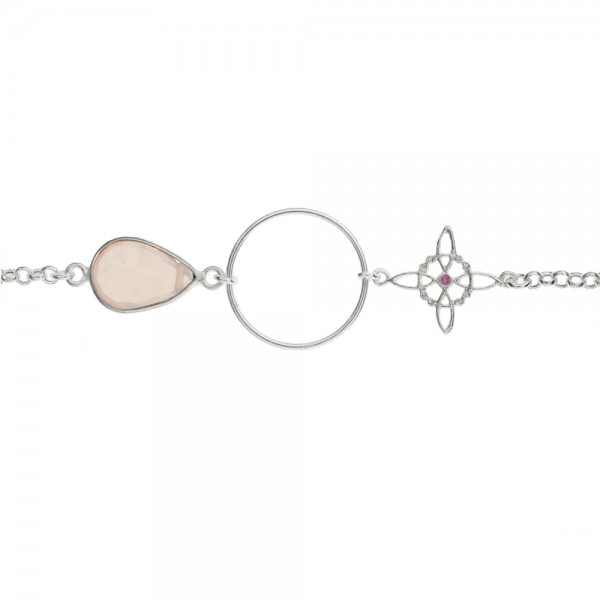 Pulsera Karma & Nudo de Bruja Plata de Ley - Karissma