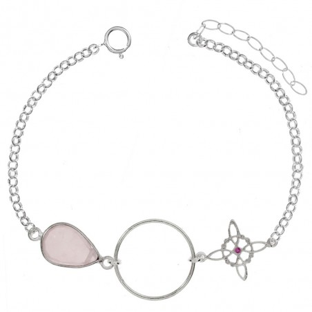 Pulsera Karma & Nudo de Bruja Plata de Ley - Karissma