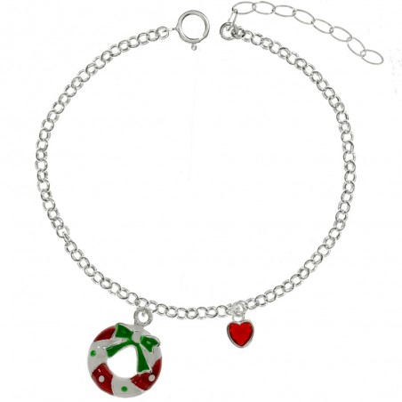 Pulsera Navidad Plata de Ley - Karissma