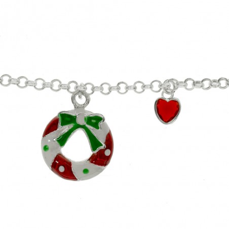 Pulsera Navidad Plata de Ley - Karissma