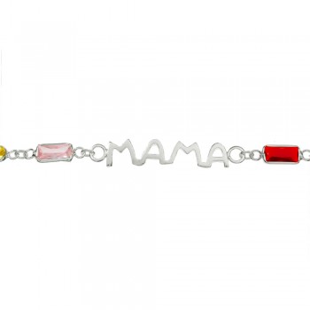 Pulsera Mamá Plata de Ley - Karissma 2