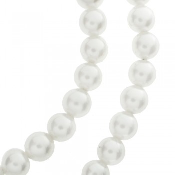 Collar perlas con cierre dorado Plata de Ley - Karissma 2