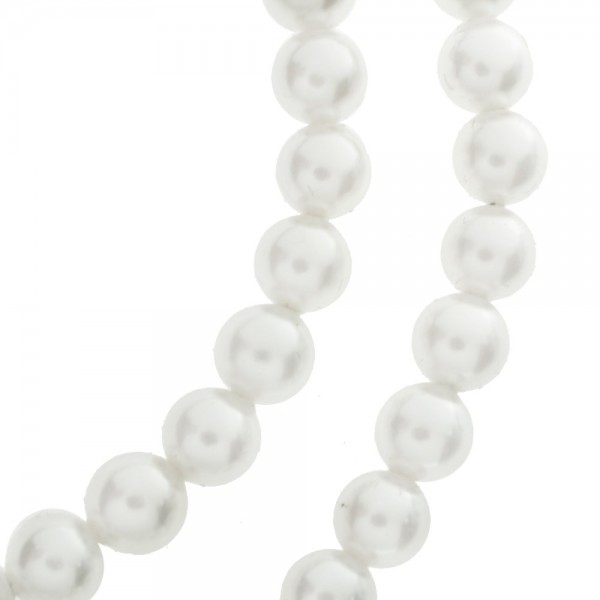 Collar perlas con cierre dorado Plata de Ley - Karissma