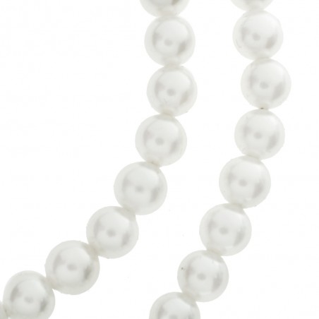 Collar perlas con cierre dorado Plata de Ley - Karissma