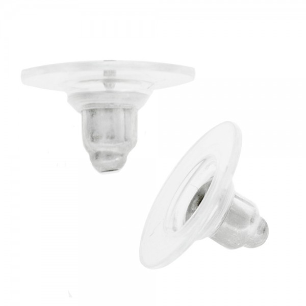 Pendientes Media Bola Labrada Plata de Ley 925 - Karissma