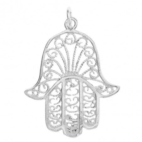 Colgante mano de Fátima Plata de Ley - Karissma