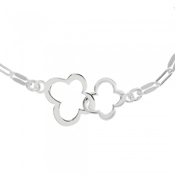 Pulsera flores entrelazadas - Karissma 2