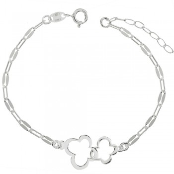 Pulsera flores entrelazadas - Karissma