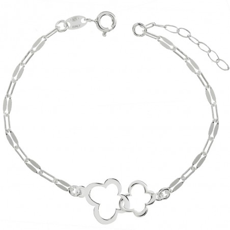 Pulsera flores entrelazadas - Karissma