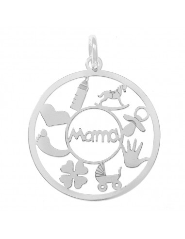 Collar Mamá Plata de Ley - Karissma