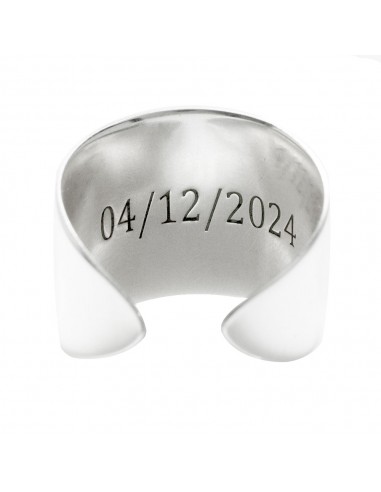 Anillo XL personalizado "Juego de palabras" Plata de Ley - Karissma