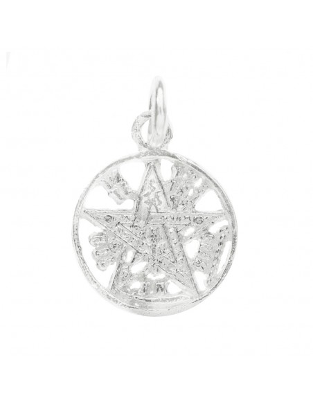 Colgante mini Tetragrámaton Plata de Ley - Karissma