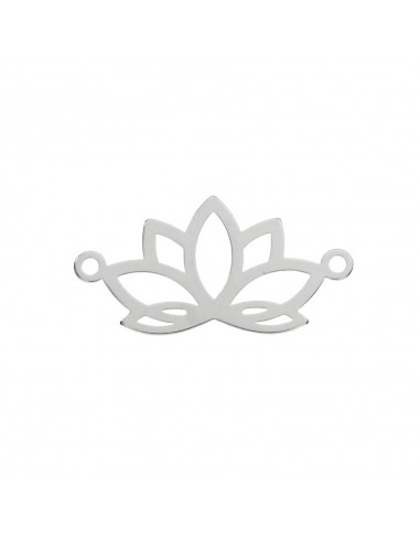 Entrepieza flor de Loto Plata de Ley - Karissma