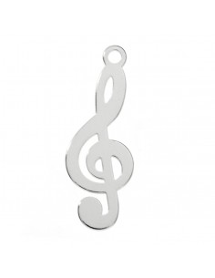 Colgante clave de Sol Plata de Ley - Karissma