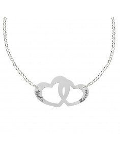 Collar Familia personalizable grabado fabricado en Plata de 1ª Ley - Karissma 2