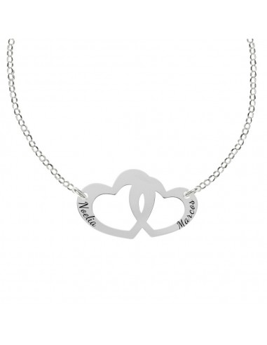 Collar Familia personalizable grabado fabricado en Plata de 1ª Ley - Karissma