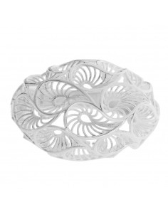 Anillo medusa calada Plata de Ley 925