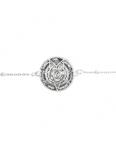 Pulsera amuleto sello de Salomón Plata 925 - Karissma