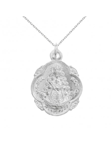 Medalla Virgen del Rocío Plata de Ley - Karissma