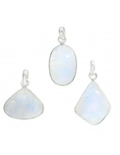 Colgante piedra de luna Plata de Ley - Karissma