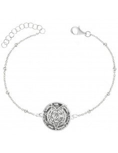 Pulsera amuleto sello de Salomón Plata 925 - Karissma