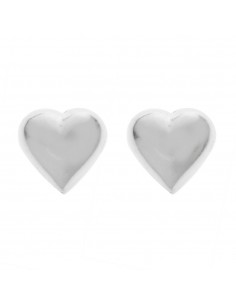 Pendientes corazón Plata de Ley - Karissma